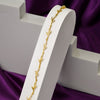 Golden Vine Leaf Bracelet