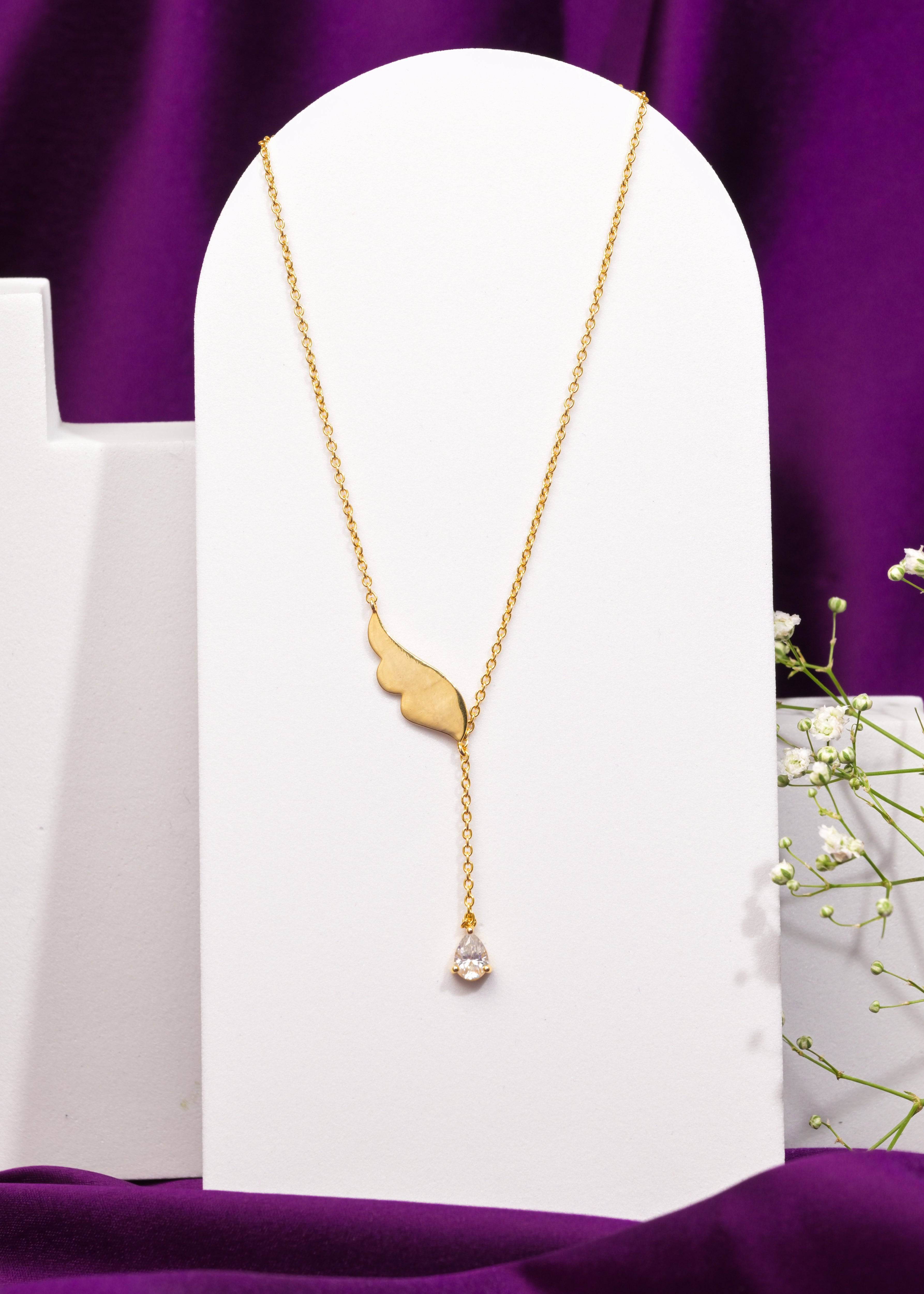 Aurora Drop Y Necklace
