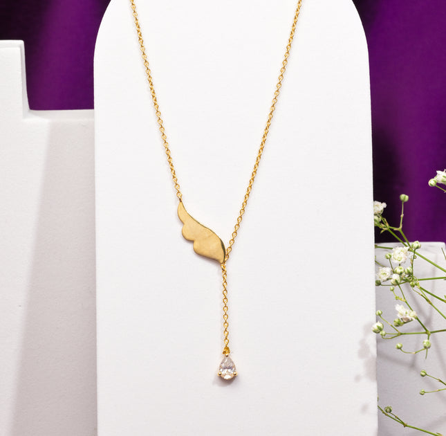 Aurora Drop Y Necklace