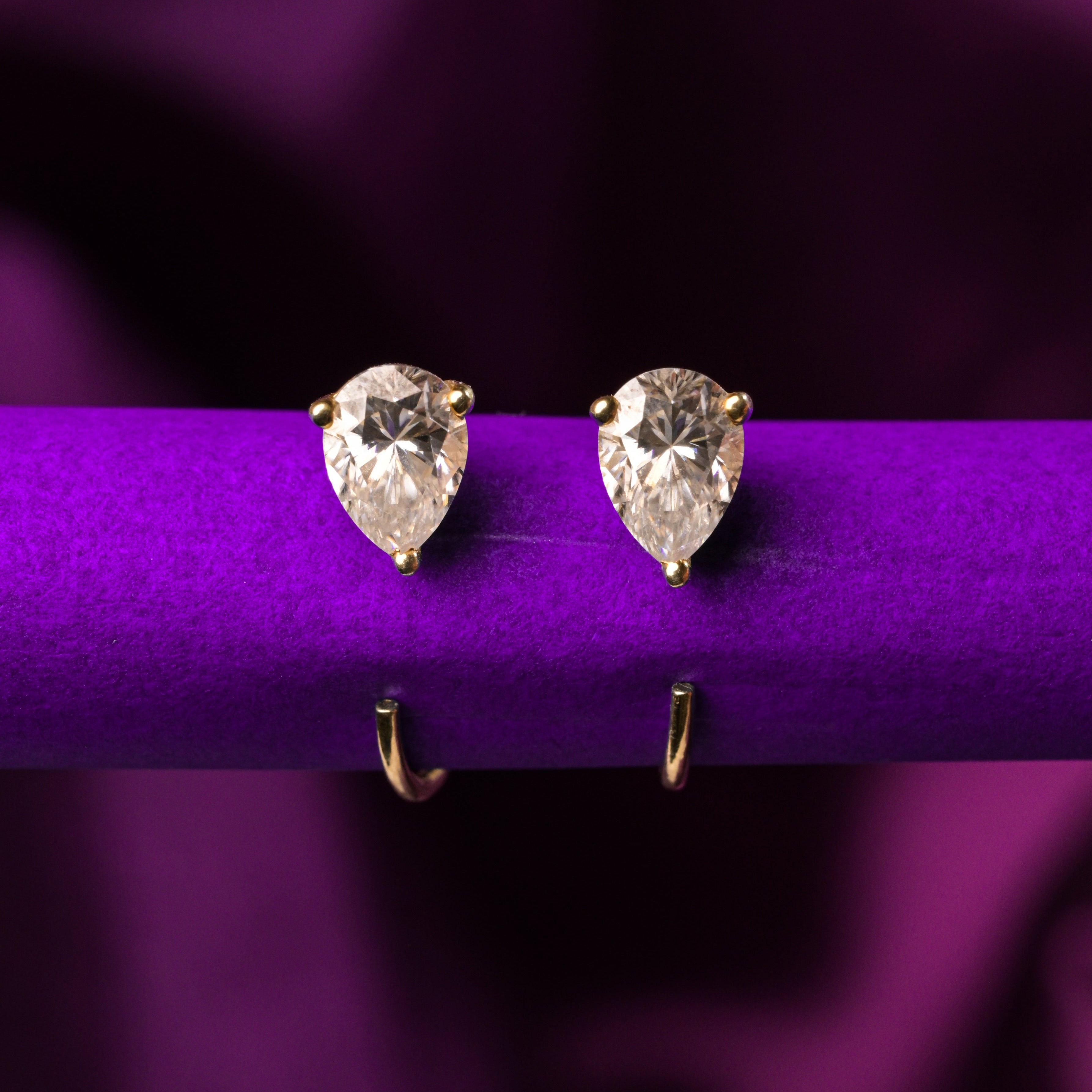 Moon Teardrop Earrings