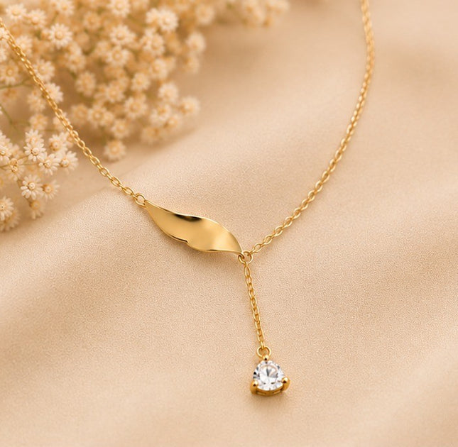 Aurora Drop Y Necklace