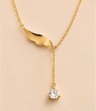 Aurora Drop Y Necklace