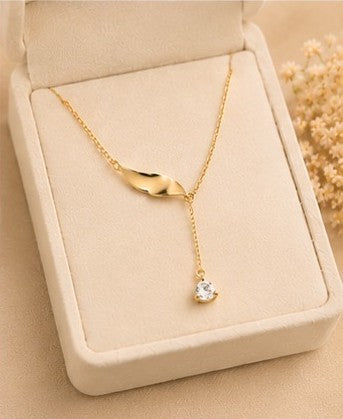 Aurora Drop Y Necklace