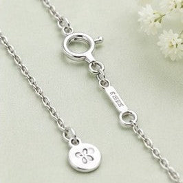 Rosé Frost Wreath Pendant Necklace