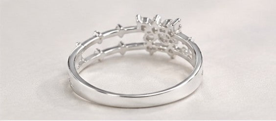 Silver Flutter Butterfly Ring