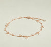 Rosé Vine Leaf Bracelet