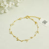 Golden Vine Leaf Bracelet